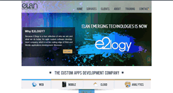 Desktop Screenshot of elantechnologies.com